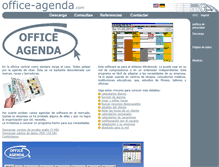 Tablet Screenshot of office-agenda.com